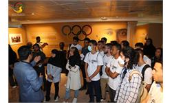 بازدید دانشجویان دانشکده تربیت بدنی دانشگاه خوارزمی از موزه ملی ورزش، المپیک، پارالمپیک