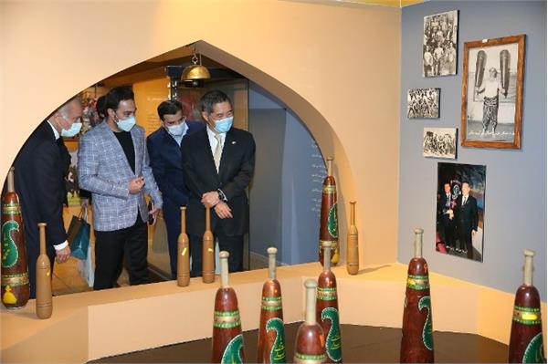 Japanese Ambassador to Tehran Visits Sport Museum