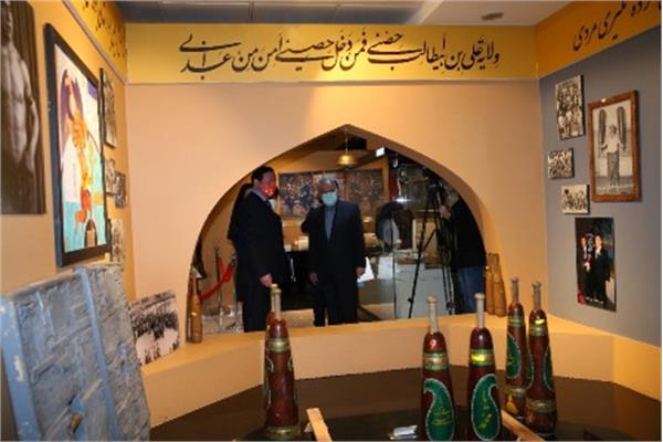 Chinese Ambassador to Tehran Visits National Olympic Museum