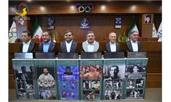 رونمایی از سردیس شش تن از قهرمانان افتخارآفرینان ورزش کشور 28 بهمن ماه 1399