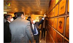 بازدید رافائل سانتونخا رئیس اسپانیایی فدراسیون جهانی از موزه ملی ورزش