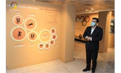 بازدید سخنگوی وزارت امور خارجه از موزه ملی ورزش،المپیک،پارالمپیک