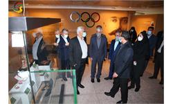 بازدید دکتر حمید سجادی وزیر ورزش و جوانان از موزه ملی ورزش، المپیک، پارالمپیک