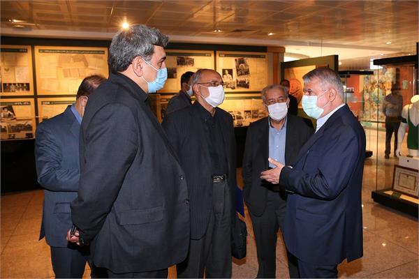بازدید شورای راهبردی استانداری تهران با حضور رئیس کمیته ملی المپیک از موزه ملی ورزش،المپیک،پارالمپیک