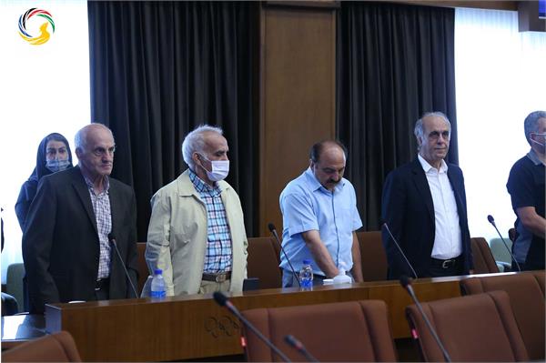 مراسم رونمایی از سردیس چهره های ماندگار ورزش ایران (حسن غفوری فرد، اکبر ترکان، محمدرضا یزدانی خرم، ابوالقاسم فارسی)