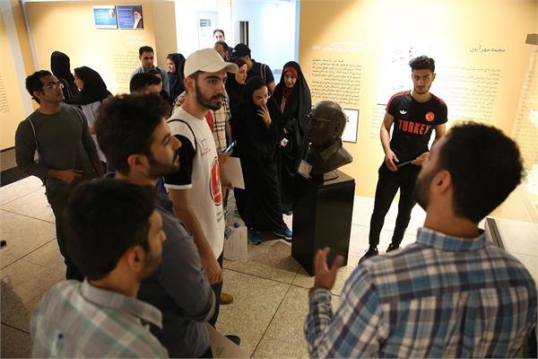 بازدید دانشجویان تربیت بدنی از موزه ملی ورزش،المپیک و پاراالمپیک