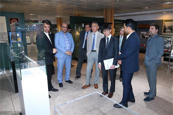 بازدید سفیر ژاپن از موزه ملی ورزش، المپیک، پارالمپیک