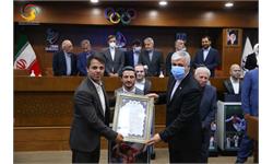 مراسم رونمایی از سردیس قهرمانان المپیک (علیرضا دبیر، یوسف کرمی، مراد محمدی، حمید سوریان و بهداد سلیمی)