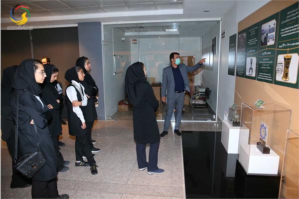 بازدید دختران اسنوکر زیر 21 سال کشوری از موزه ملی ورزش، المپیک، پارالمپیک