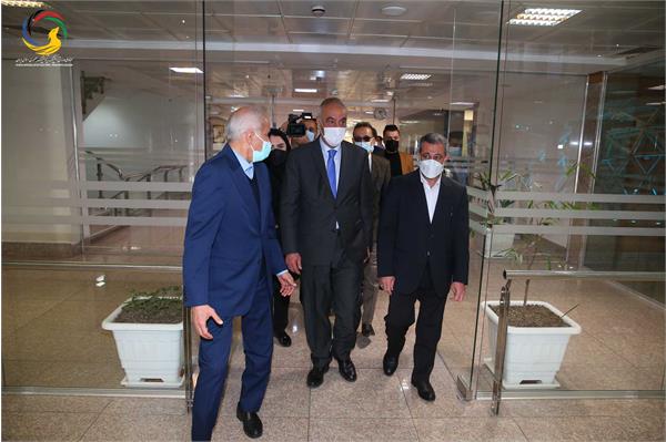 بازدید رئیس و دبیرکل کمیته ملی المپیک عراق از موزه ملی ورزش المپیک و پارالمپیک