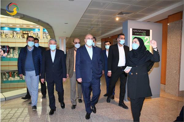 بازدید دکتر محمدباقر قالیباف از موزه ملی ورزش، المپیک، پارالمپیک