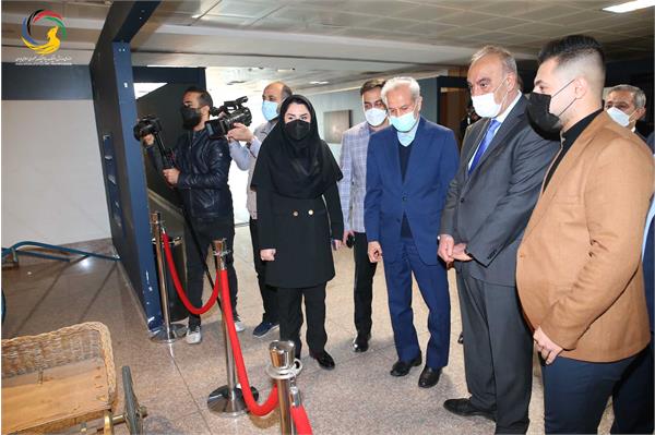 بازدید رئیس و دبیرکل کمیته ملی المپیک عراق از موزه ملی ورزش المپیک و پارالمپیک