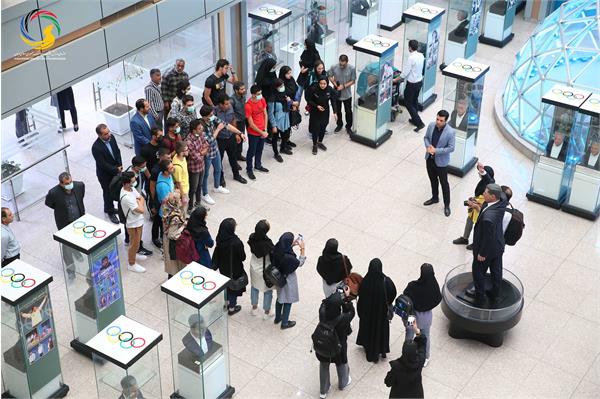 بازدید دانشجویان دانشکده تربیت بدنی دانشگاه خوارزمی از موزه ملی ورزش، المپیک، پارالمپیک