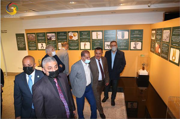 بازدید جمعی از روسای فدراسیون های ورزشی عراق از موزه ملی ورزش، المپیک، پارالمپیک