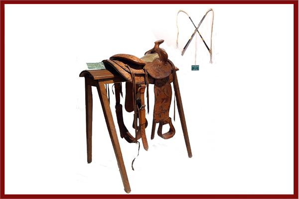 Buffalo Leather Saddle