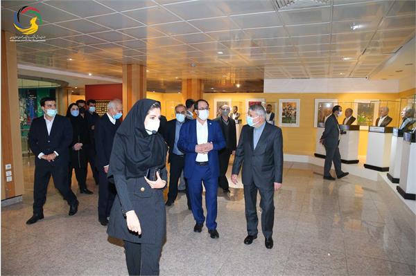 بازدید دکتر سید محمد مقیمی از موزه ملی ورزش، المپیک، پارالمپیک