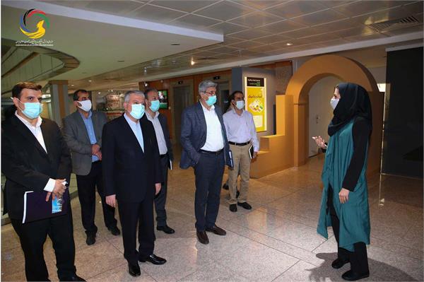 بازدید قائم مقام ریاست دانشگاه آزاد دکتر جمشید صباغ زاده در واحد علوم تحقیقات از موزه ملی ورزش
