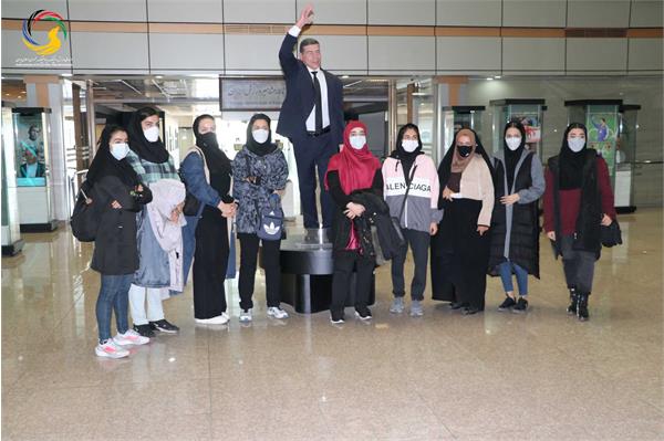 بازدید نخبگان دانشکده فنی و حرفه ای شریعتی از موزه ملی ورزش، المپیک، پارالمپیک