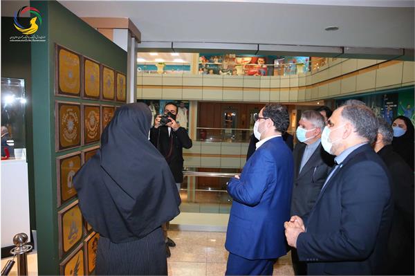 بازدید دکتر سید محمد مقیمی از موزه ملی ورزش، المپیک، پارالمپیک