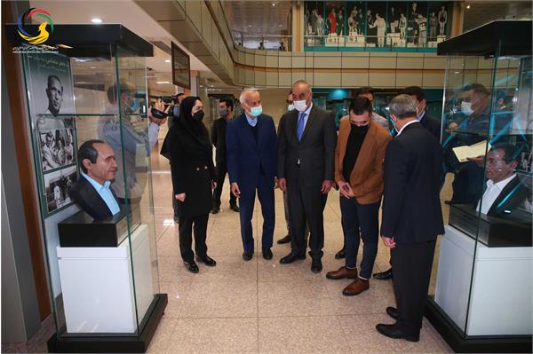 بازدید رئیس و دبیرکل کمیته ملی المپیک عراق از موزه ملی ورزش المپیک و پارالمپیک