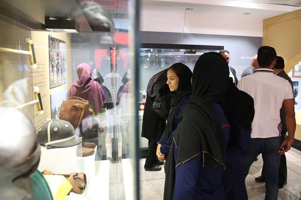 مراسم اهدا کاپ افتخارآفرینان ورزش راگبی و بازدید از موزه ملی ورزش،المپیک و پارالمپیک