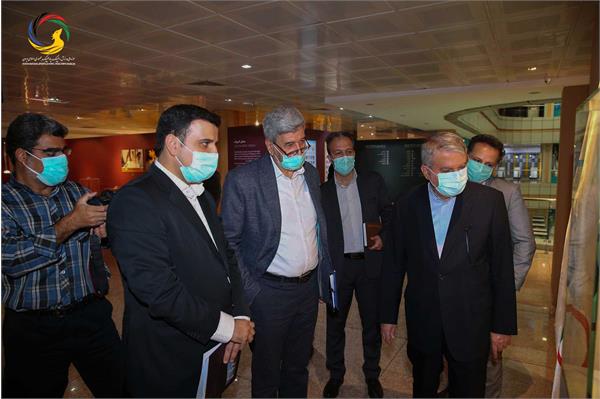 بازدید قائم مقام ریاست دانشگاه آزاد دکتر جمشید صباغ زاده در واحد علوم تحقیقات از موزه ملی ورزش