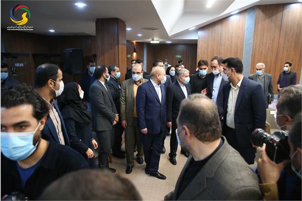 آئین رونمایی از سردیس طلایه داران بازی های آسیایی با حضور دکتر قالیباف