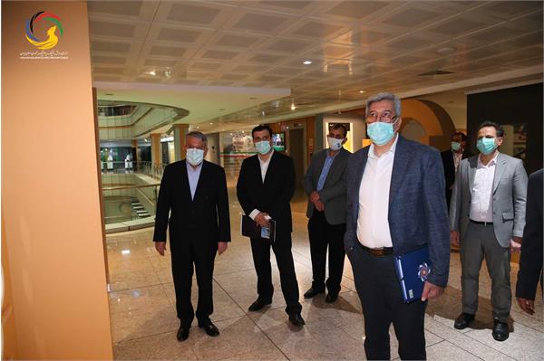 بازدید قائم مقام ریاست دانشگاه آزاد دکتر جمشید صباغ زاده در واحد علوم تحقیقات از موزه ملی ورزش