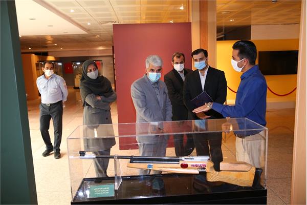 بازدید مدیرعامل سازمان ورزش شهرداری تهران از موزه