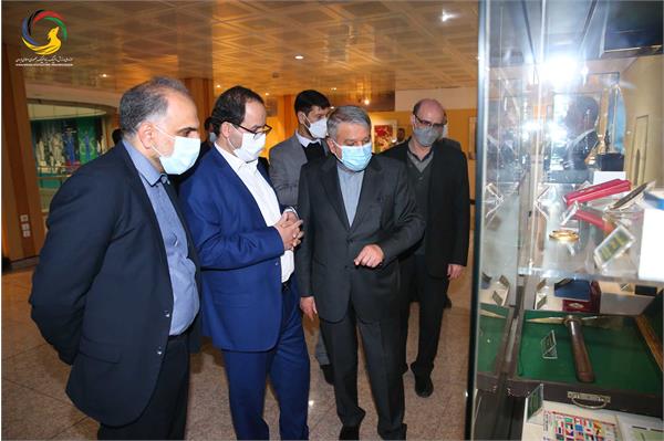 بازدید دکتر سید محمد مقیمی از موزه ملی ورزش، المپیک، پارالمپیک