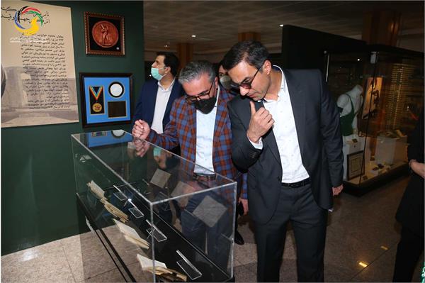 بازدید ریاست اتاق بازرگانی ایران و قطر از موزه ملی ورزش، المپیک، پارالمپیک