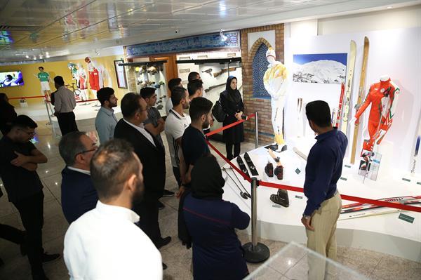 مراسم اهدا کاپ افتخارآفرینان ورزش راگبی و بازدید از موزه ملی ورزش،المپیک و پارالمپیک