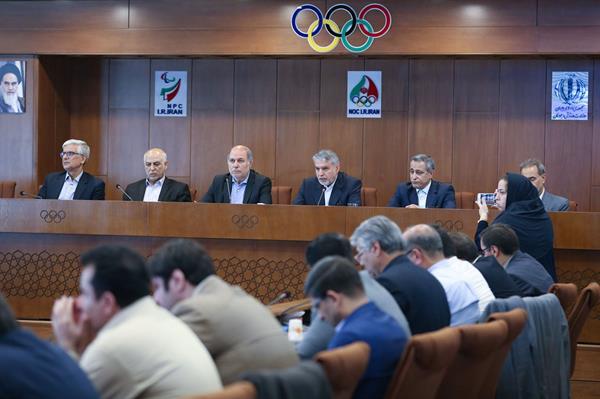بازدید مدیران کل تربیت بدنی سراسر کشور از موزه و نشست صمیمی با ریاست کمیته ملی المپیک