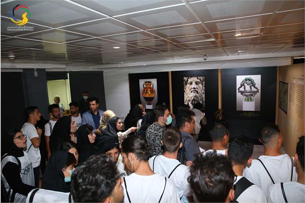 بازدید دانشجویان دانشکده تربیت بدنی دانشگاه خوارزمی از موزه ملی ورزش، المپیک، پارالمپیک