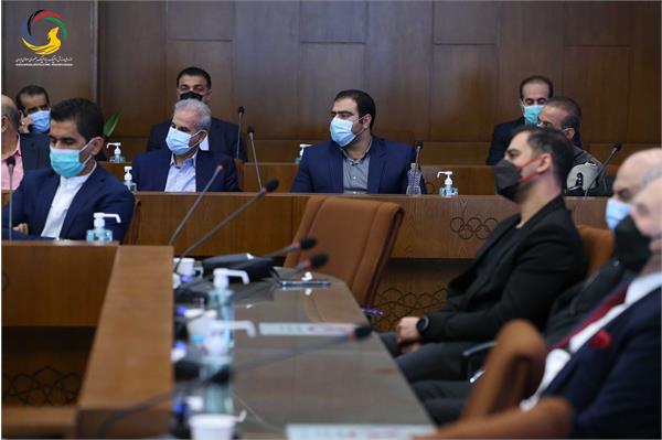 مراسم رونمایی از سردیس پنج تن از قهرمانان ورزش کشور