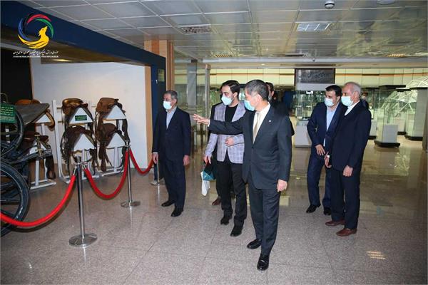 بازدید سفیر ژاپن از موزه ملی ورزش،المپیک،پارالمپیک