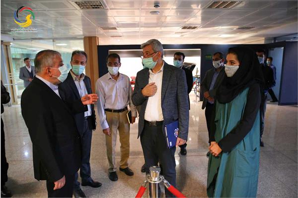 بازدید قائم مقام ریاست دانشگاه آزاد دکتر جمشید صباغ زاده در واحد علوم تحقیقات از موزه ملی ورزش