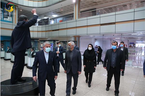 بازدید دکتر حمید سجادی وزیر ورزش و جوانان از موزه ملی ورزش، المپیک، پارالمپیک