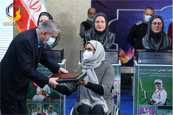 رونمایی ازسردیس چهار بانوی مدال آور تاریخ پارالمپیک