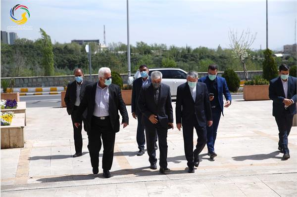 بازدید دکتر حمید سجادی وزیر ورزش و جوانان از موزه ملی ورزش، المپیک، پارالمپیک