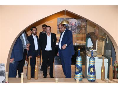 بازدید دبیرکل جهانی موی تای از موزه ملی ورزش