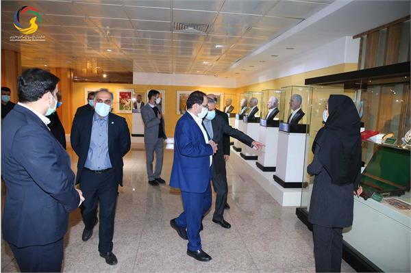 بازدید دکتر سید محمد مقیمی از موزه ملی ورزش، المپیک، پارالمپیک