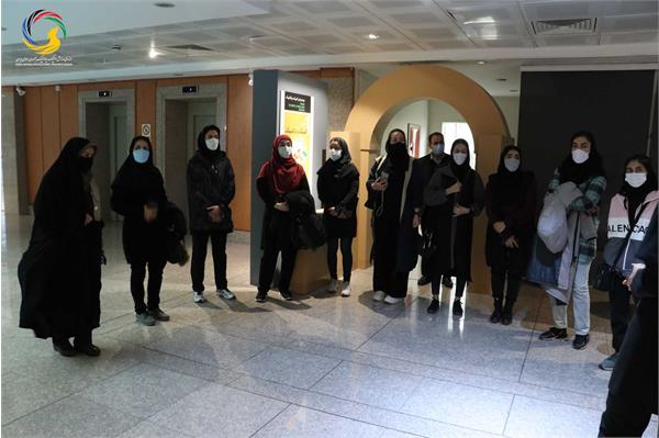 بازدید نخبگان دانشکده فنی و حرفه ای شریعتی از موزه ملی ورزش، المپیک، پارالمپیک