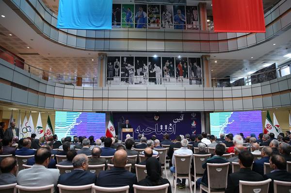 آیین افتتاحیه موزه ورزش،المپیک،پارالمپیک