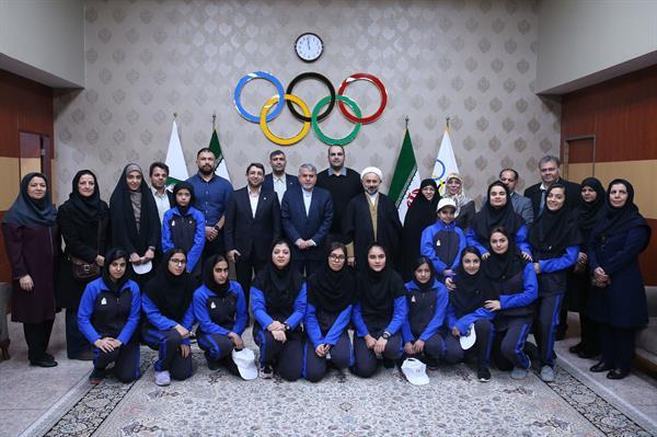 بازدید ریاست سازمان بهزیستی از موزه ملی ورزش، المپیک و پارالمپیک