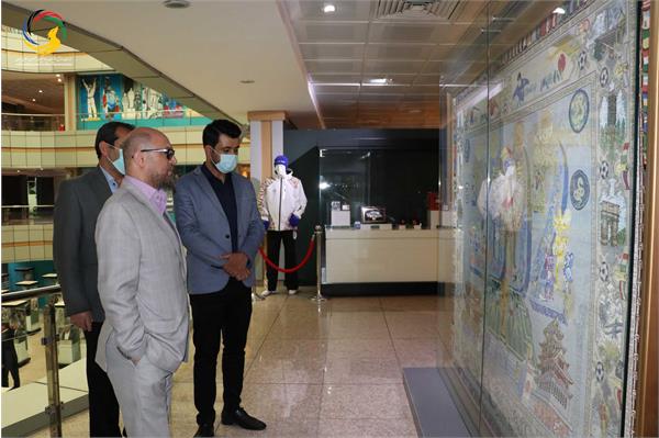 بازدید محمدرضا سبطی شهردار گرگان از موزه ملی ورزش، المپیک، پارالمپیک