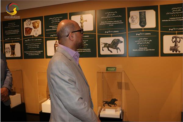 بازدید محمدرضا سبطی شهردار گرگان از موزه ملی ورزش، المپیک، پارالمپیک