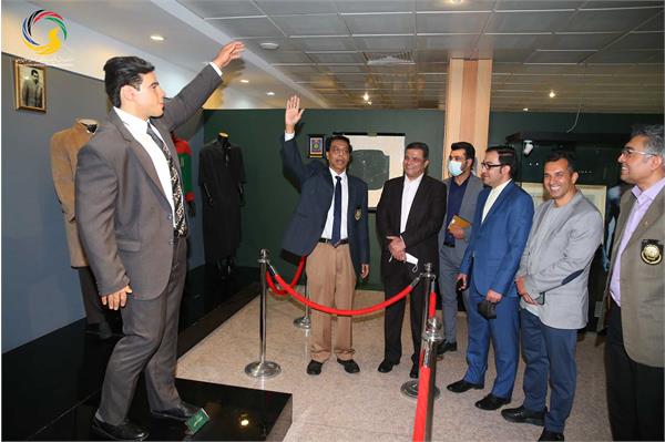 بازدید عبدالحلیم بن قادر رئیس فدراسیون سپک تاکرای آسیا از موزه ملی ورزش، المپیک، پارالمپیک