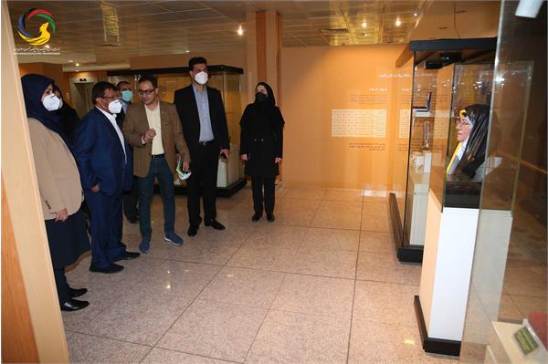 بازدید بدرالذیاب نایب رئیس فدراسیون بین المللی هندبال و خزانه دار فدراسیون هندبال آسیا