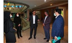 بازدید ریاست اتاق بازرگانی ایران و قطر از موزه ملی ورزش، المپیک، پارالمپیک